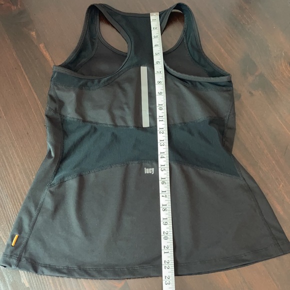Lucy Racerback Workout Tank Top Shelf Bra Size M - Picture 9 of 11